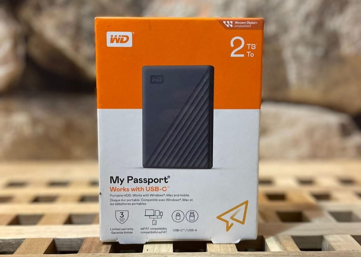 WD My passport 2TB