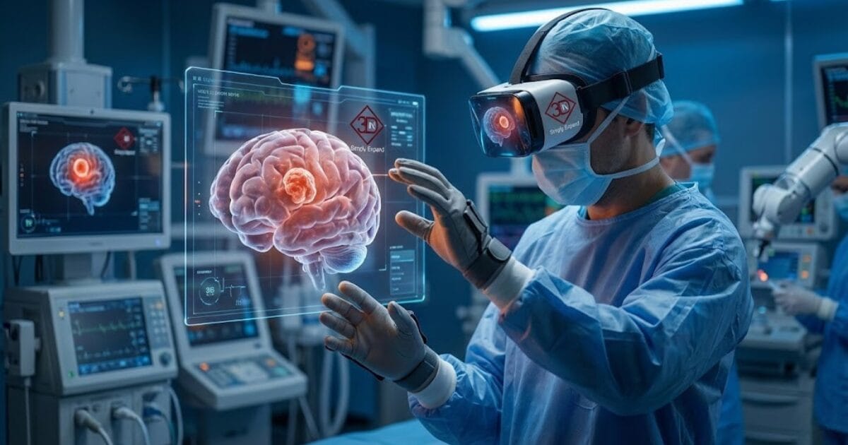 In3D - מערכת מציאות רבודה (AR) לניתוחי מוח וסימולציה רפואית מתקדמת בתלת ממד צילום : גילעד מנדל