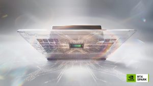 NVIDIA RTX Spark - הדמיית המבנה הפנימי הכוללת את השבב המרכזי ומערכת הקירור הכפולה