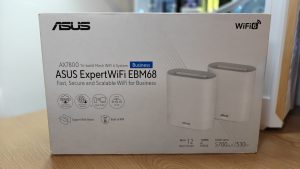 ASUS ExpertWiFi EBM68 - אריזת מערכת רשת משולבת Tri-band Mesh WiFi 6 לעסקים